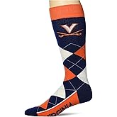 For Bare Feet NCAA unisex-adult Argyle Line Up Team Socks