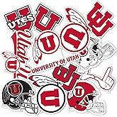 Desert Cactus University of Utah Sticker UT Utes Vinyl Decals Laptop Water Bottle Car Scrapbook Sheet (Type 2)