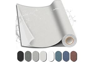 Shagoom Fabric Repair Patch, Fabric Large Repair Tape, Self-Adhesive Canvas Patches for Furniture, Sofa, Car Interior, Shoes, Hand Bag, Clothing (Beige, 3.5X79 Inch)