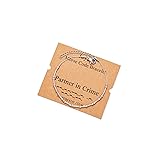 JoycuFF Morse Code Bracelets for Women Funny