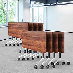 SOIUDNEB Conference Table,Wooden Folding Conference