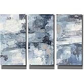 Epic Graffiti 'In The Clouds Triptych' by Silvia Vassileva, Canvas Wall Art, 60" x 40"