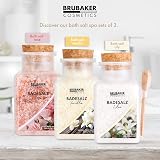 BRUBAKER Bath Salts 400g Lily Scent Relaxation Wellness Spa Gift view 8