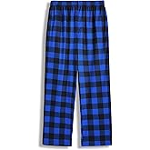 Arshiner Boys Pajama Pants Long Plaid PJ Bottoms Boys Sleepwear Lounge Pants with Pockets 6-14 Years