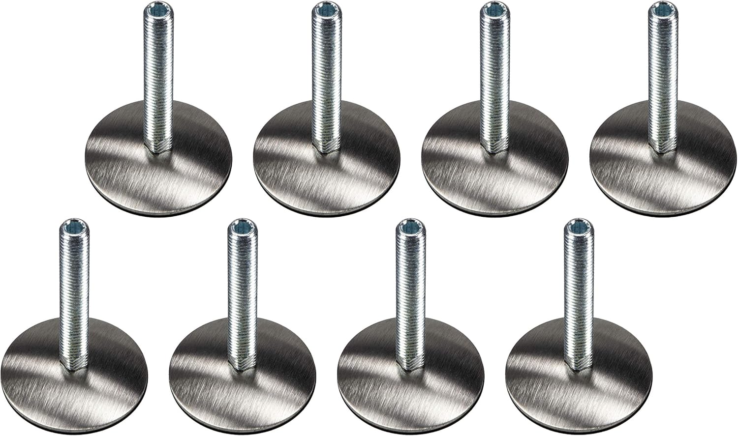 gedotec Stainless Steel Adjusting Screw Turnable M10 möbelschraube