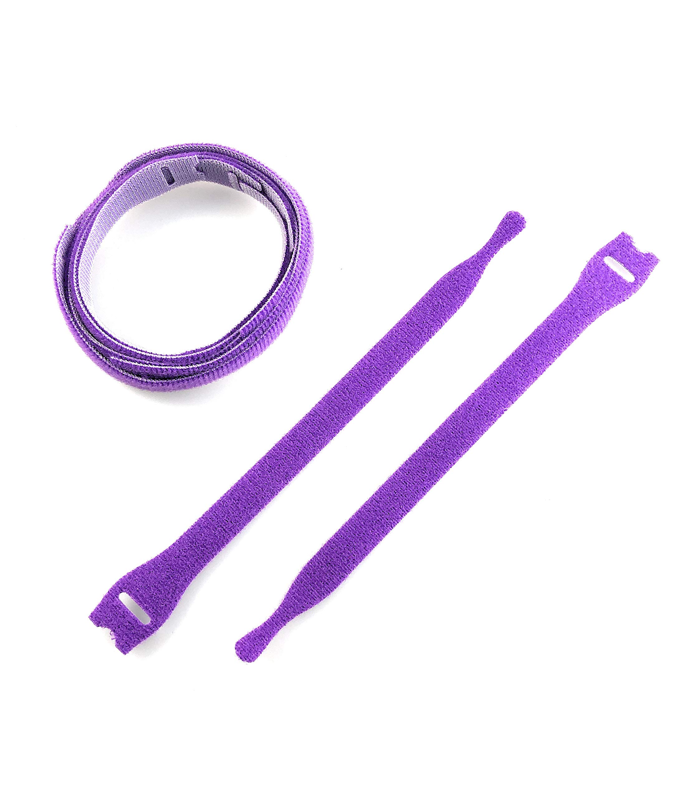 VELCRO® brand ONE-WRAP® CABLE TIES 10PCS (20x200mm, Purple)