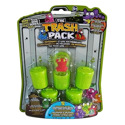 The Trash Pack - Series 1 - 'Trashies' 5 Pack Collectible Figures (Random)