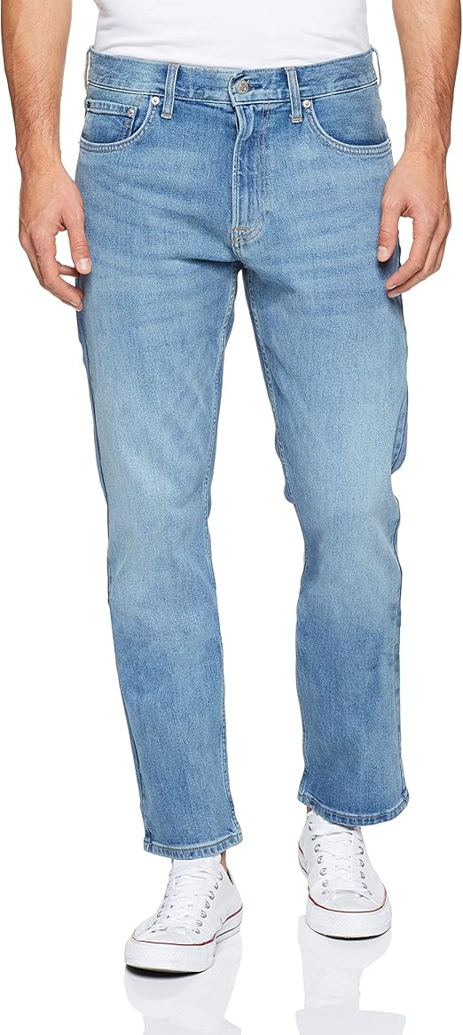 Calvin Klein Mens CKJ 035 Straight Fit Jean Amazon.ca Clothing