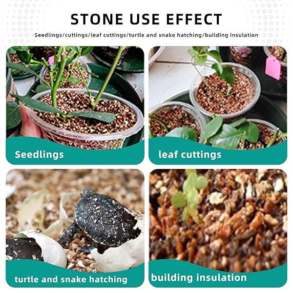 AFAWALL GIFT ORGANIC VERMICULITE BULK, 5QT ORGANIC VERMICULITE BY PERFECT PLANTS, 100% NATURAL VERMICULITE FOR GARDENING