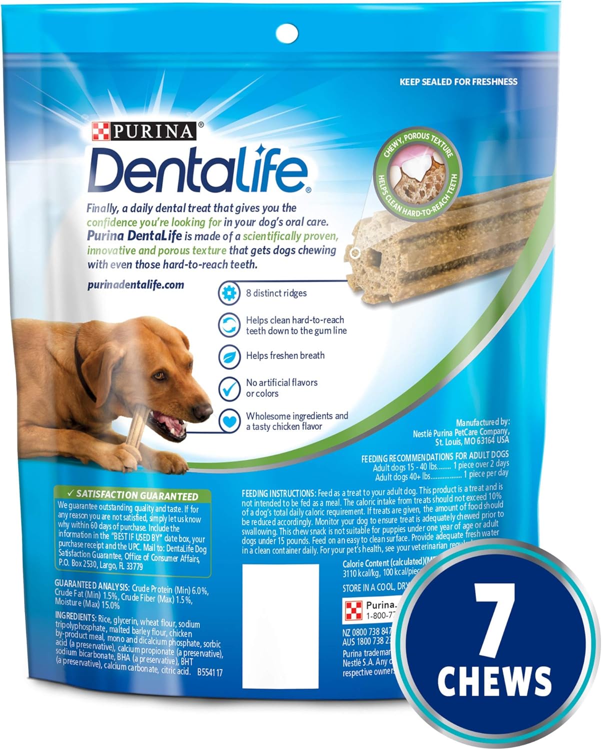 purina dentalife large dog