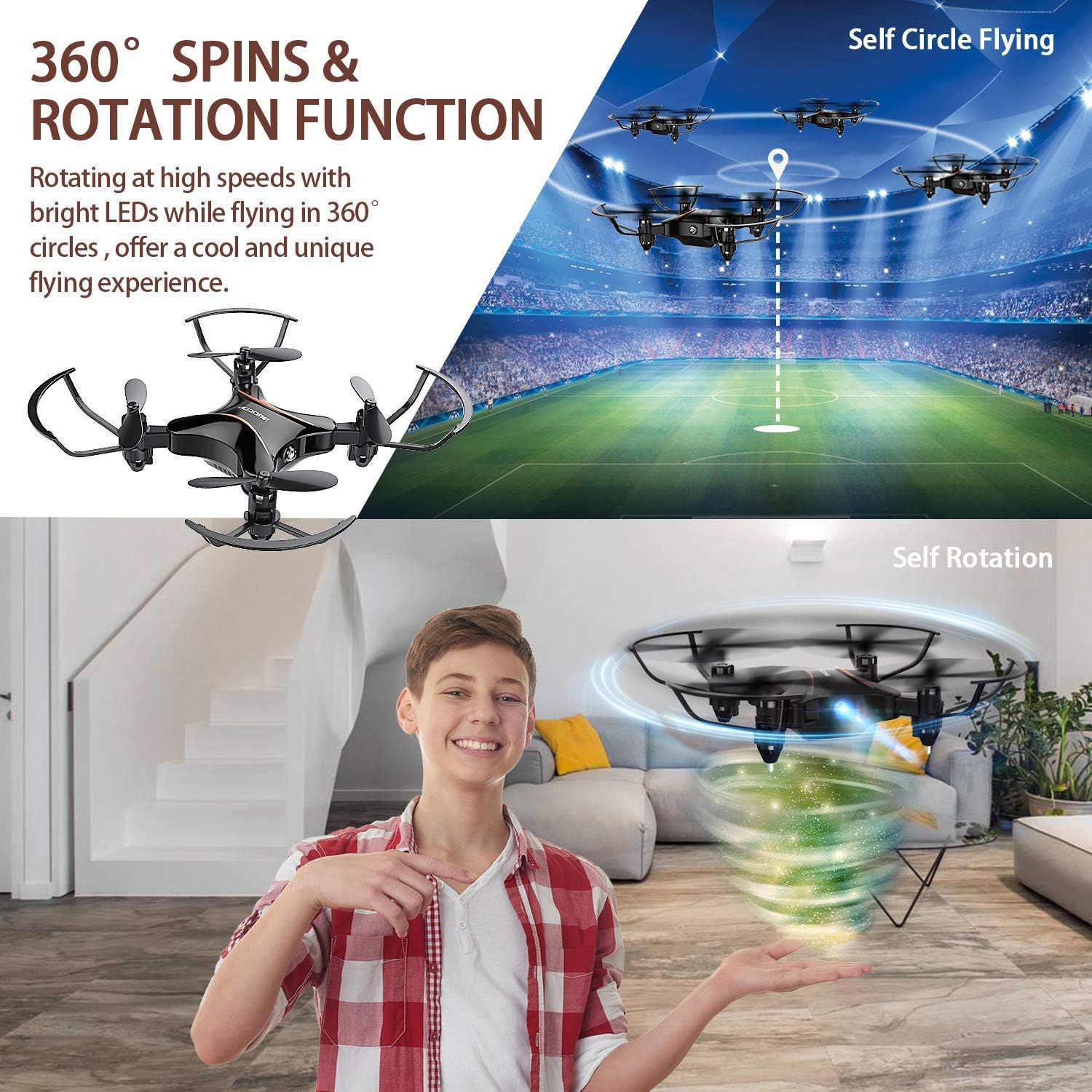drocon mini rc drone