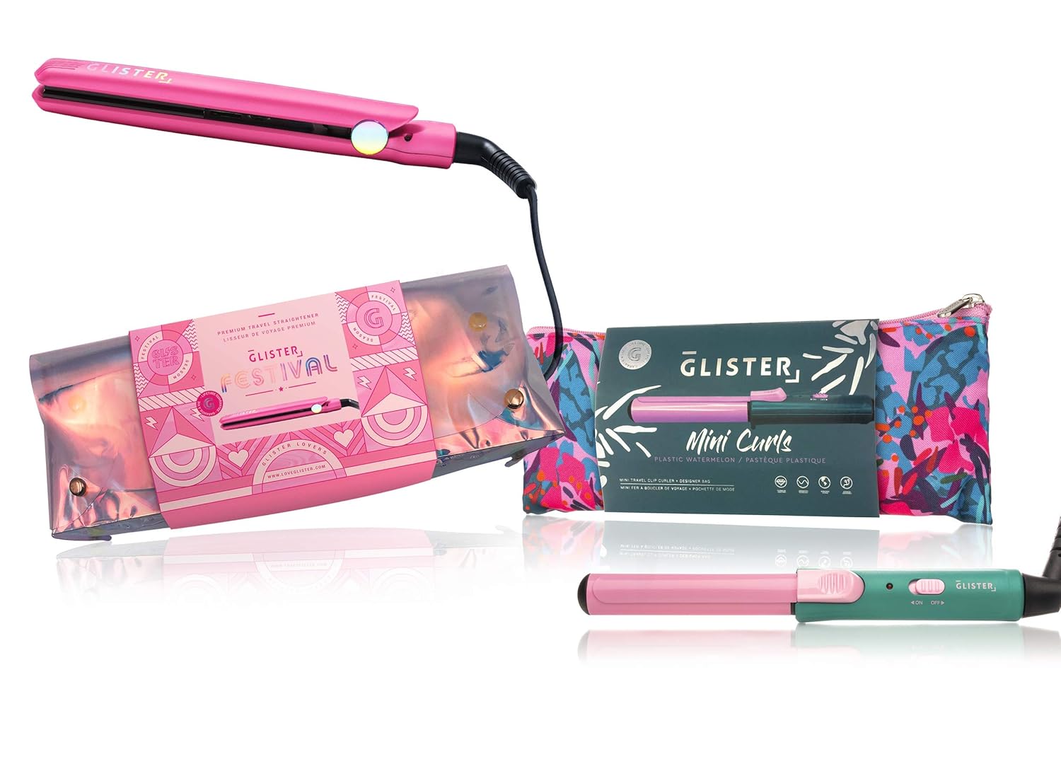 glister curling iron