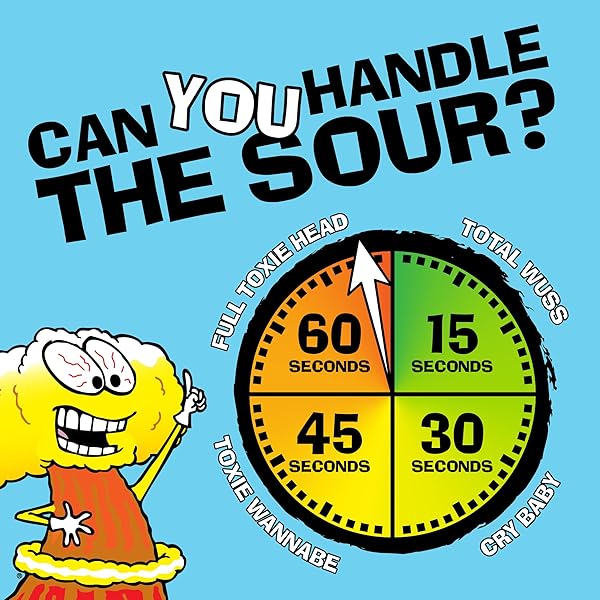 TOXIC WASTE – HAZARDOUSLY SOUR CANDY – 5 ASSORTED FLAVORS & 1 NEW MYSTERY FLAVOR – SPECIAL EDITION PURPLE, ORANGE, & GREEN DRUMS – 3-PACK