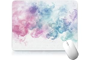 Leather Colorful Desk Pad, Colorful Art Mouse Pad Computer Keyboard Gaming Mousepad Waterproof Desktop Protector & Cover, Dec