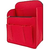 Kingshion Large Capacity Backpack Organizer Insert - Felt Storage Insert for 10"+ Backpacks, Rucksacks & Travel Bags | Vertical Design with Shoulder Strap Slot & Interior Pocket