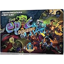 Epic Dungeons Deluxe Edition ボードゲーム Tiny Epic Dungeons Kickstarter Deluxe Version : Amazon.ca