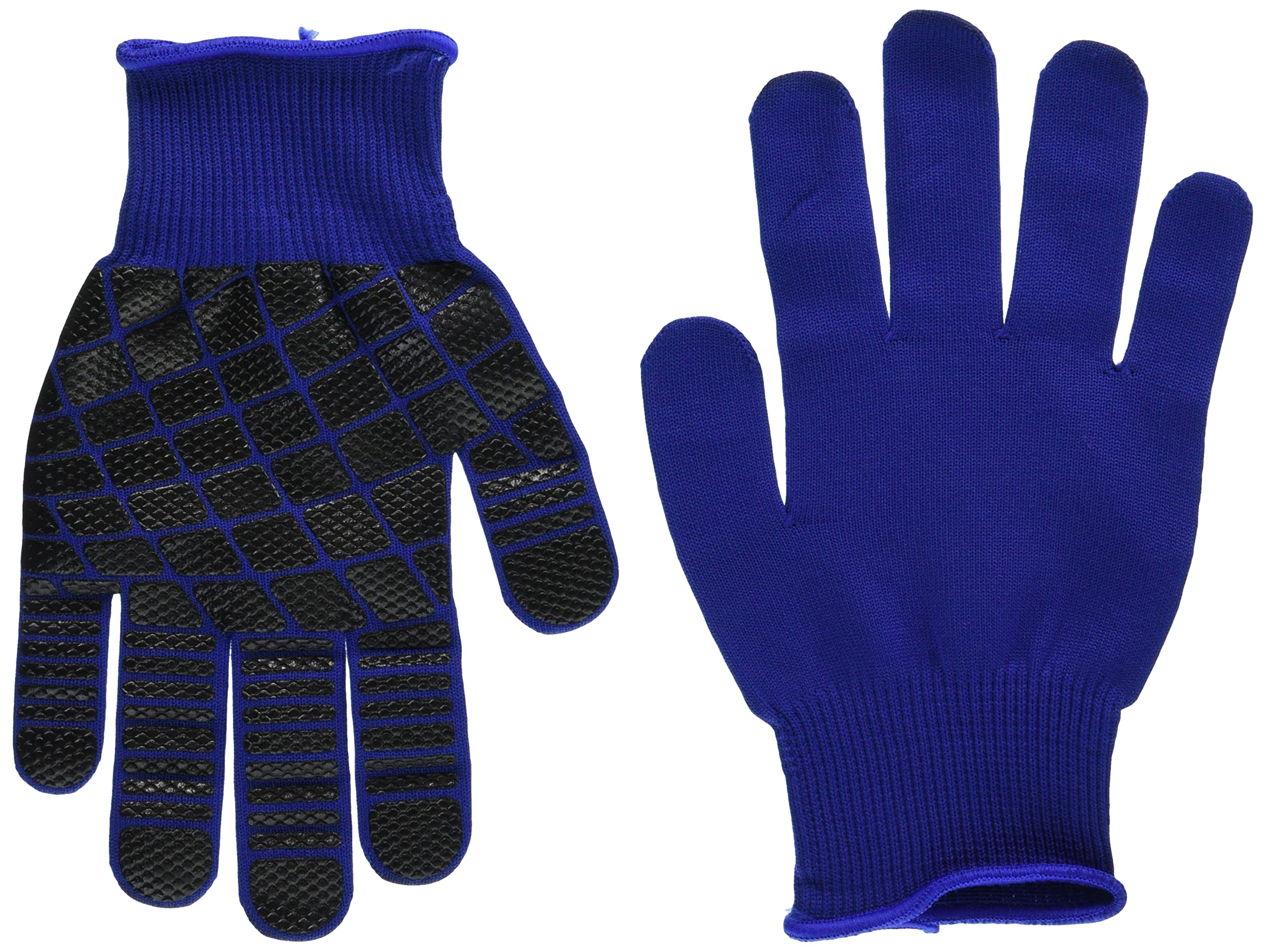 [福徳産業] 軍手 作業用手袋 ぴったり フィット M ブルー 3双入 滑り止め 伸縮性 日本製 キャッチャー #932 の商品画像