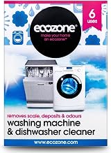 Ecozone Washing Machine and Dishwasher Cleaner 135g Pack of 6 tablets