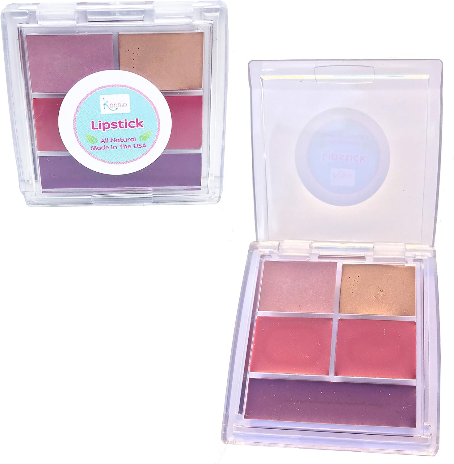 Amazon Com Kooalo Natural Makeup Kit For Young Girls And Kids Toys Games kooalo natural makeup kit for young girls and kids