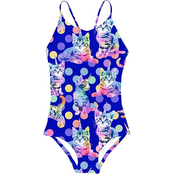 RIU Peach polka dots swimwear タグ付き新品未使用 Amazon.com: OTVEE Polka Dots on Orange Girls Swimsuit One