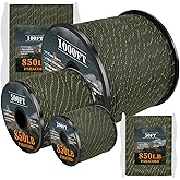 XiaZ Reflective Paracord Rope 850Ib, 50/100/200/1000ft 4MM 11 Strand para Cords Lanyard Utility Parachute Cord for Tent Campi