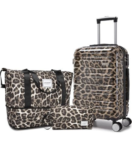 Amazon.com | Rockland Fashion Softside Upright Luggage Set
