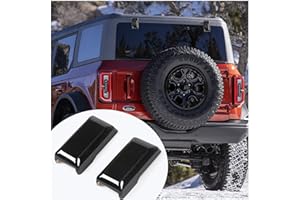 sukemichi Tailgate Hinge Cover Rear Upper Glass Door Liftgate Hinge Cover Trim for Ford Bronco Accessories 2021 2022 2023 202