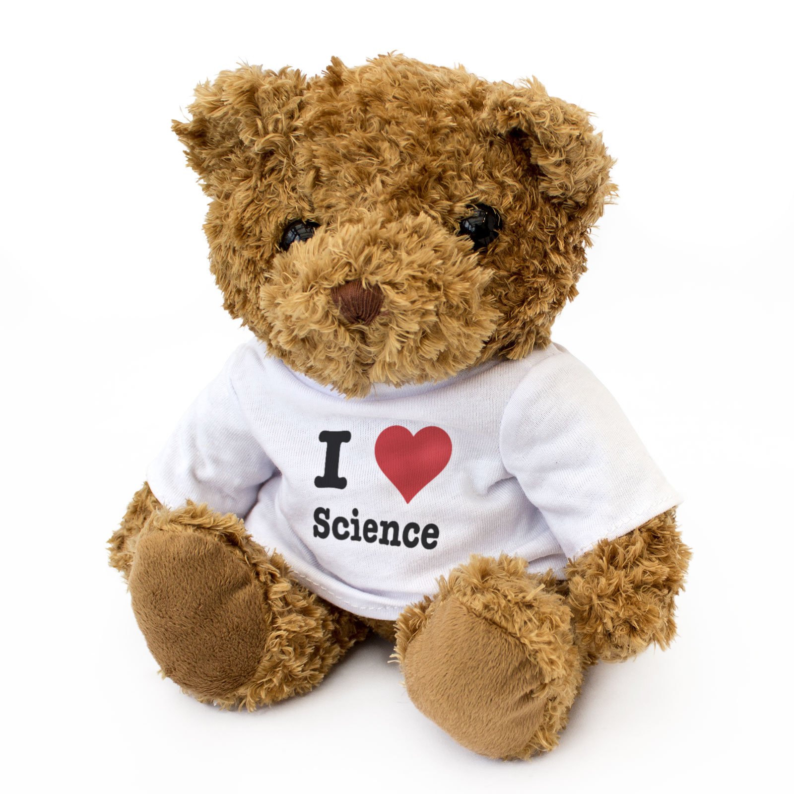 I LOVE SCIENCE - Teddy Bear - Cute Soft Cuddly - Gift Present