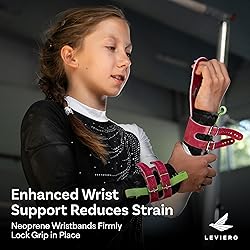 LEVIERO Gymnastics Grips Set, Grips for Gymnastics