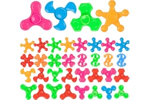 JIQILIHAI 24 Pcs Mini Fidget Spinners Bulk,Fidget Spinner Toys for Kids Adults Teens,Return Gifts for Kids Birthday Party Favors,Goodie Bags Stuffers,Classroom Prizes,Back to School Gifts(24