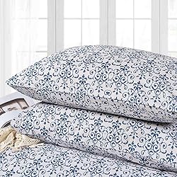 Nanko Beige and Blue Comforter Set Queen Size 3