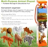 Fun Gift 12 pcs Jungle Zoo Animal Figures Educational Playset Lion Tiger Giraffe view 6