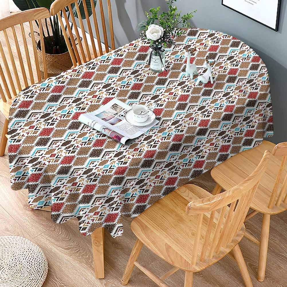 Kitchen Tablecloth Oval Native American Patio Table Cloth Native Art