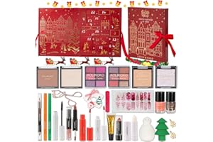 Makeup Advent Calendar 2025 for Women & Teen Girls, Xmas Countdown Calendar, 24 Days Christmas Gift Sets Full Makeup Kit Gift