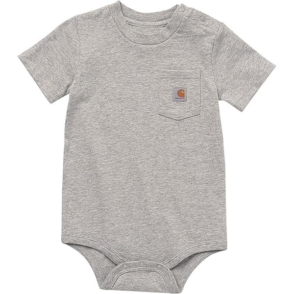 その他 Kids' Long-Sleeve Pocket Bodysuit Amazon.com: Carhartt Kid's CA5001 Long-Sleeve Pocket