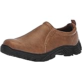 Roper Mens Performance Faux Ostrich Slip On Casual Shoes - Brown