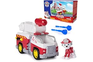 Paw Patrol Fire Rescue: Marshall Rescue Fire Engine with Action Figure & Projectile Launcher & Toy Truck, Kids Toys for Boys & Girls Ages 3 and Up