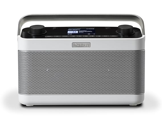 Roberts Radio STREAM 218 weiß Internet-Radio mit DAB+ Bluetooth Spotify WLAN Digital-Radio