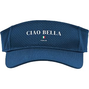 Ciao Bella Italy Sport Sun Visor