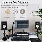 AudioSilk Acoustic Panel Large 116 x 58cm Mid Grey Brand view 2