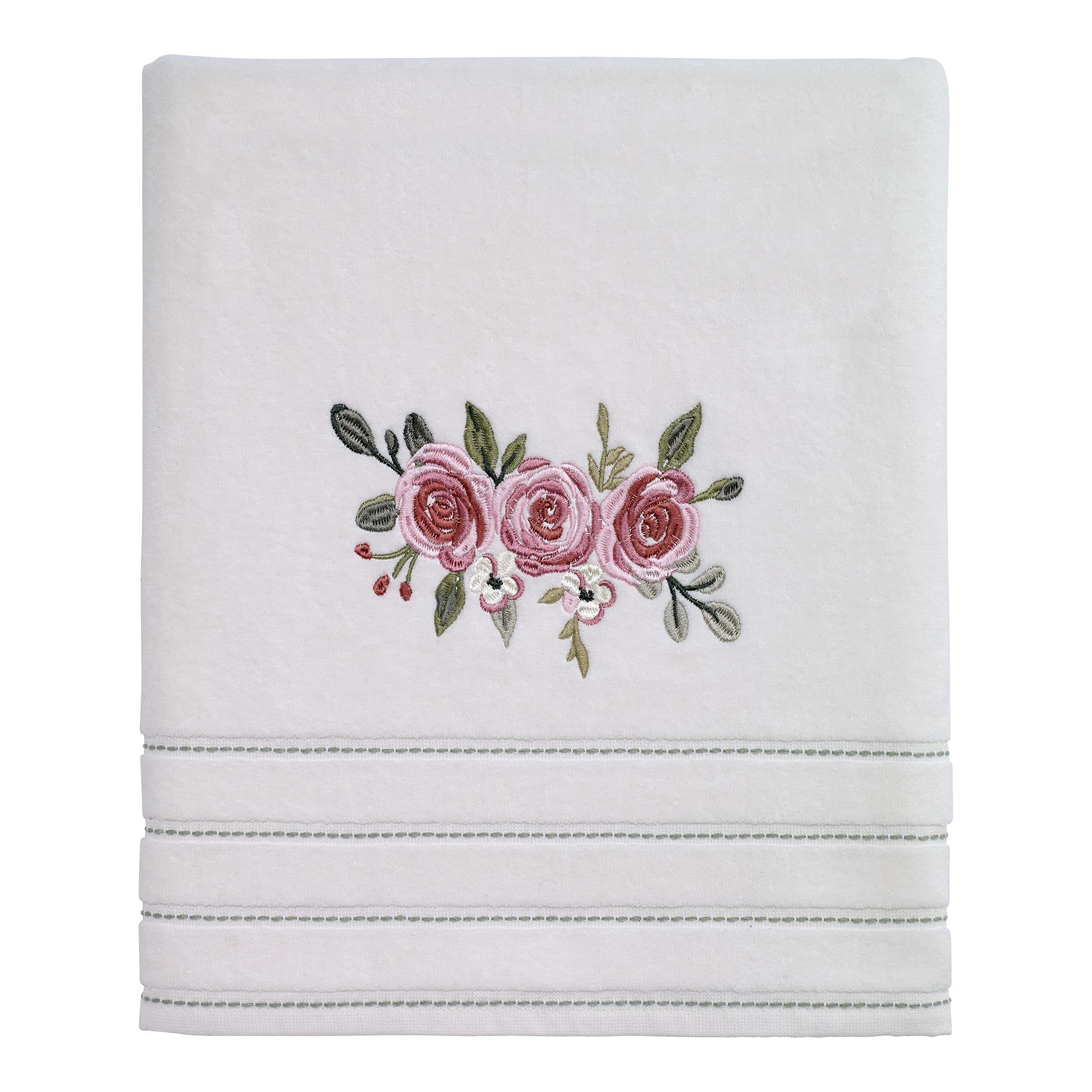 Avanti Linens - Bath Towel, Soft & Absorbent Cotton Towel (Spring Garden Collection) 52.00" x 27.00" — image 1