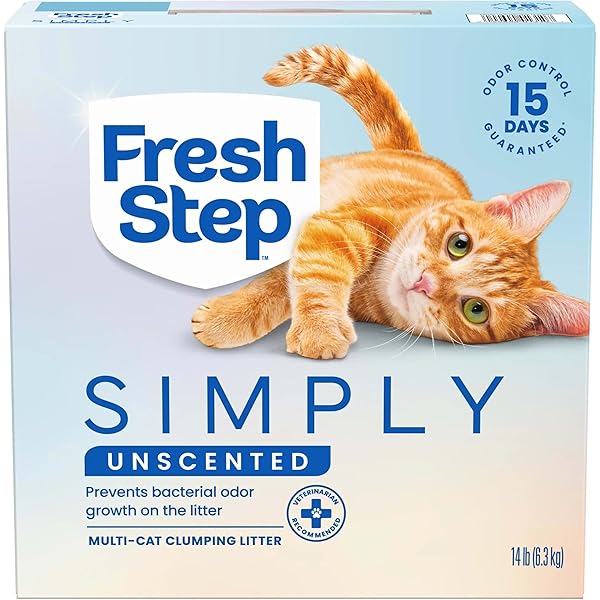 FRESH STEP SIMPLY UNSCENTED CLUMPING LITTER, FRESH STEP...