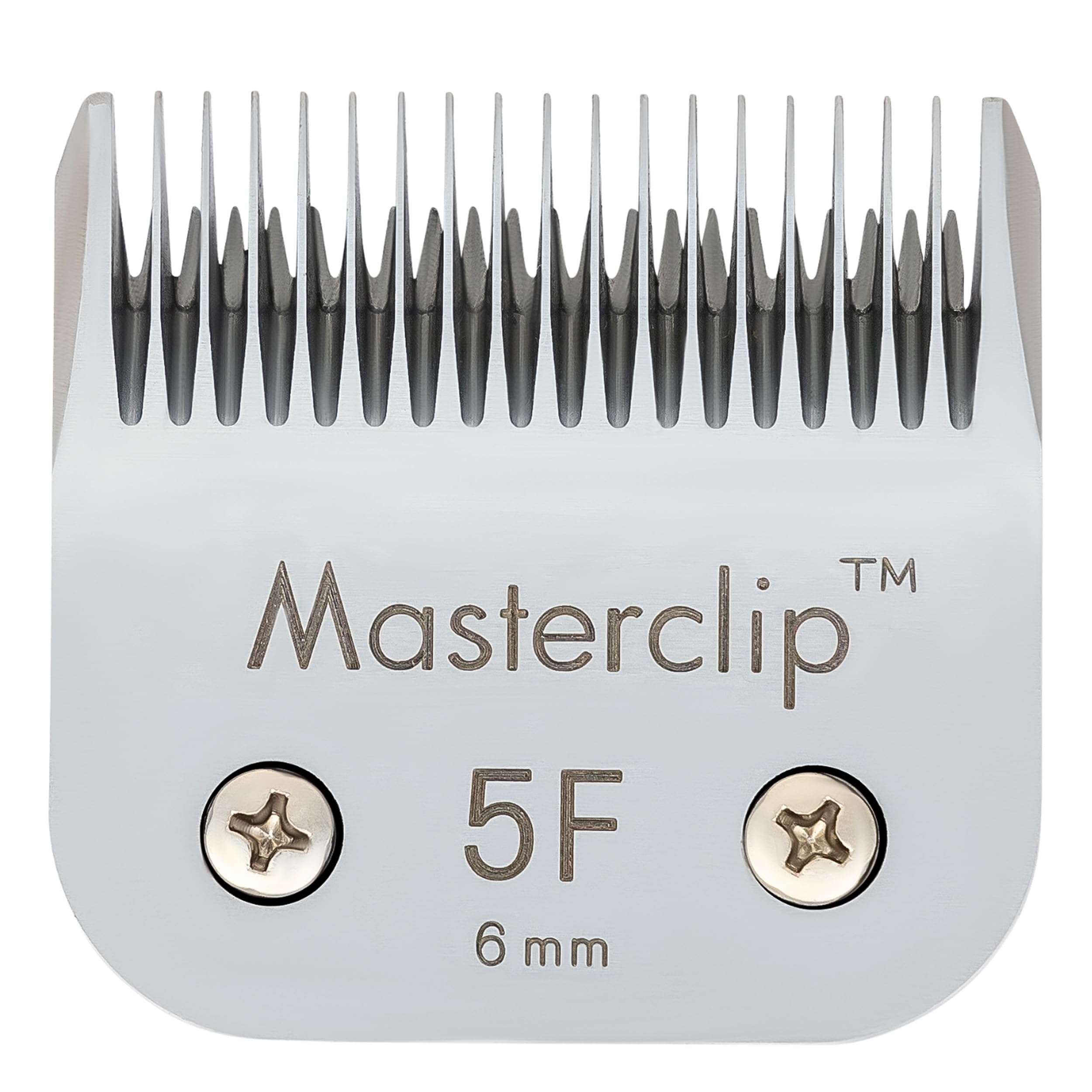 Masterclip Dog Clipping Blade A5 Clipper Blades 50F 40F 30F 15F 10F 9F 7F 7 5F 5# 4F 4# 3F 3# 2F 2# 5/8N Toe Blade Compatible Oster Andis (5F)