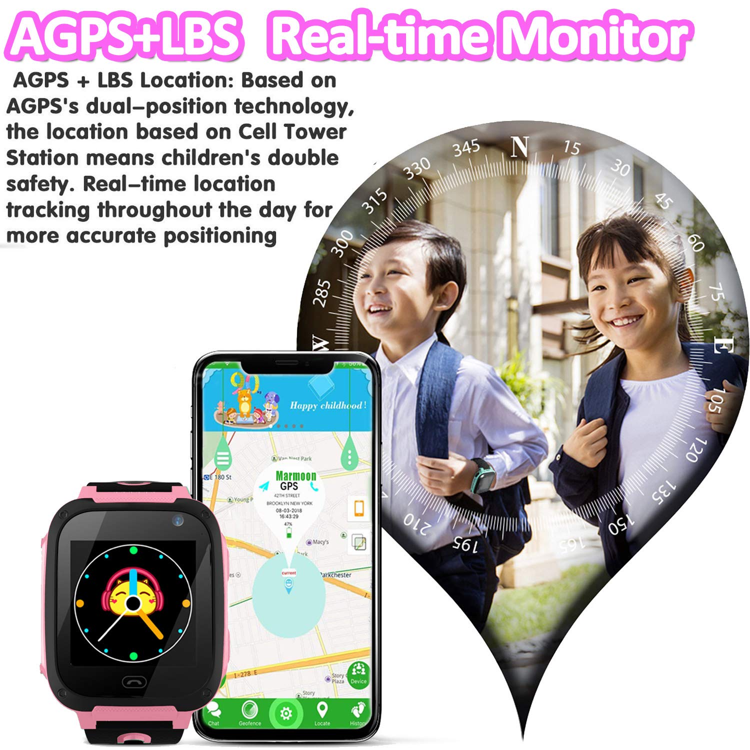 Igeekid Kids Smart Watch Sim Card Include Smart Phone Watch