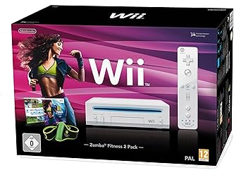 Nintendo Wii Zumba Fitness 2 Pack, Konsole - Limited Edition