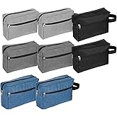 Pafeooui 8 Pack Travel Toiletry Bag, Water Resistant Portable Makeup Cosmetic Organizer Pouch Shaving Bag With Large Capacity For Men Women, 4 Colors