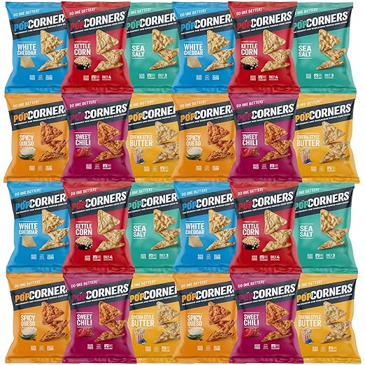 Snack Chest Popcorners Mixed Premium Variety Sampler