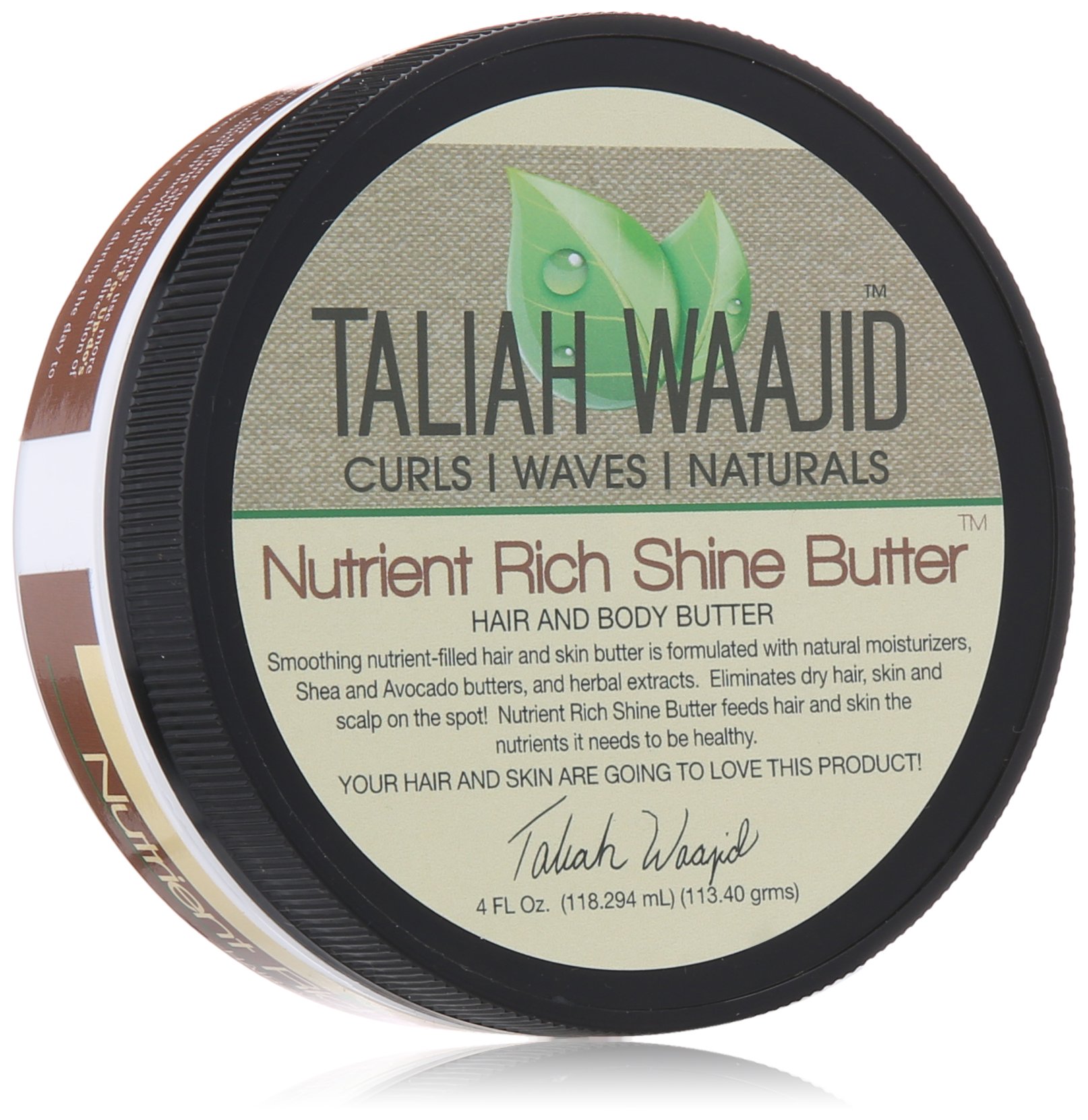 Taliah Waajid Curls, Waves and Naturals Nutrient Rich Shine Butter, 120 ml