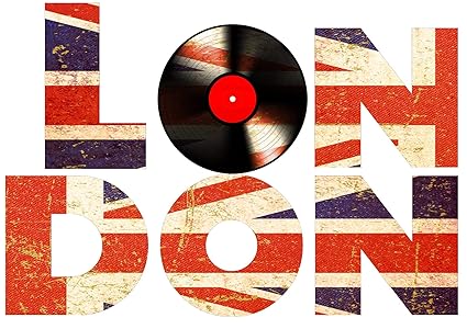 Plage 152776 48 X 68 Cm London Wall Stickers Home Art Vinyl Wall