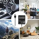 kwmobile Docking Station Charger Cable Stand for Ticwatch Pro 5 3 Lite E3 Black view 5